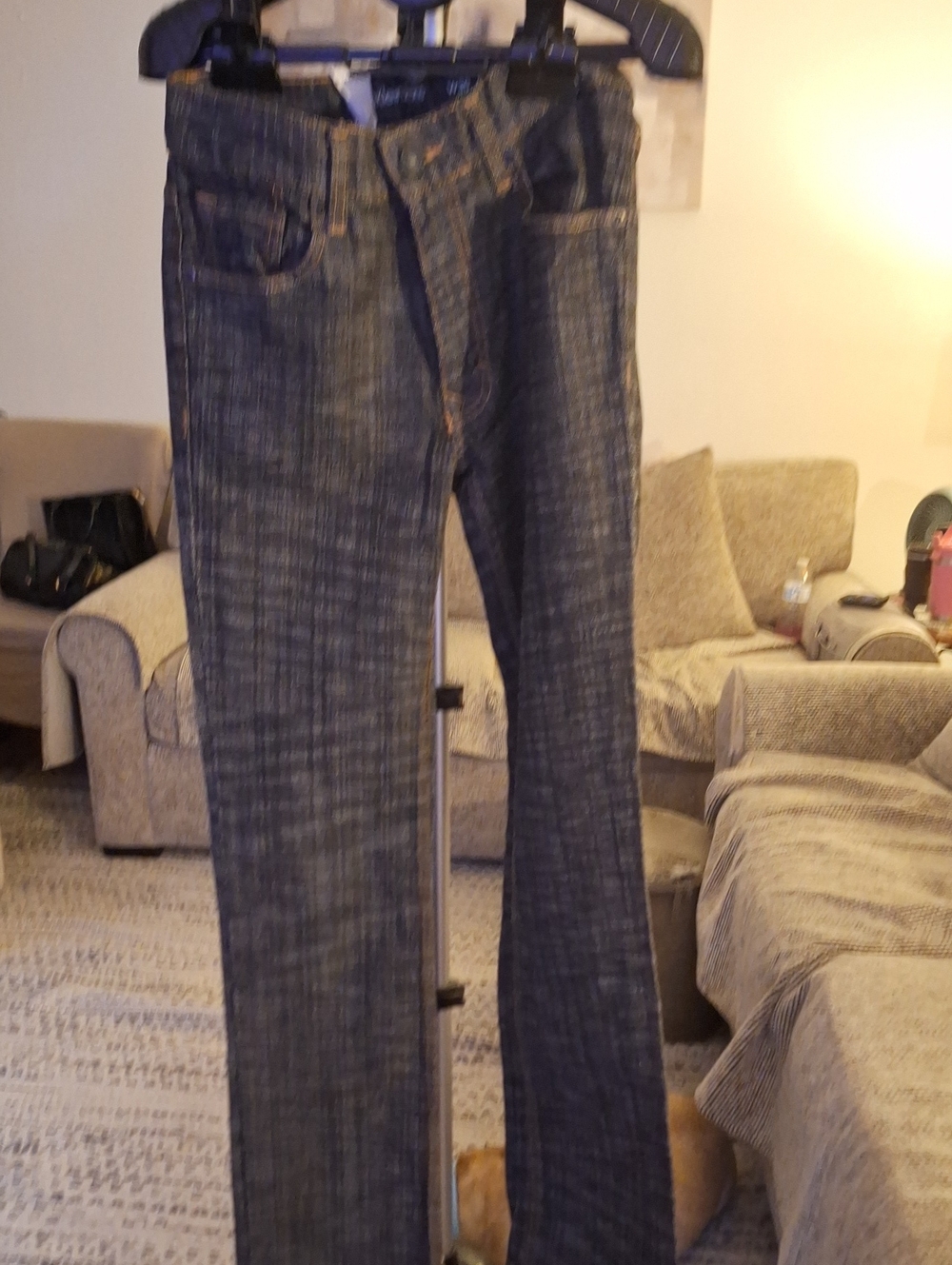 Calvin Klein Jeans Men's Dark Blue Bootcut Jeans